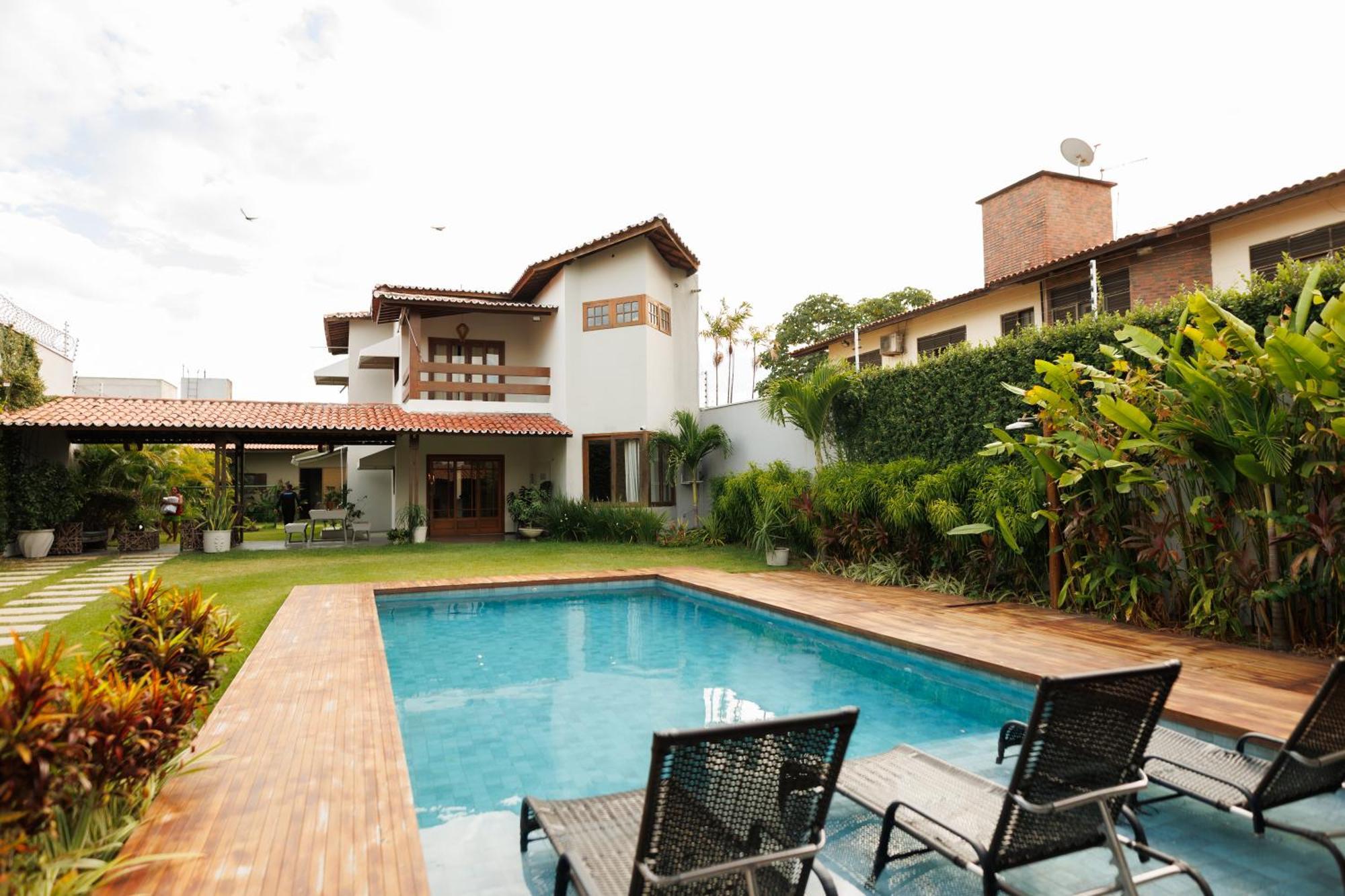 5 Quartos Piscina Amplo Espaço Externo, Casa Maria Casa de férias